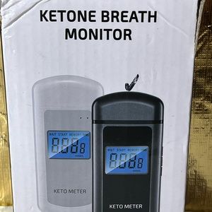 Ketone breath monitor
